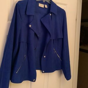 Faux Suede Jacket
